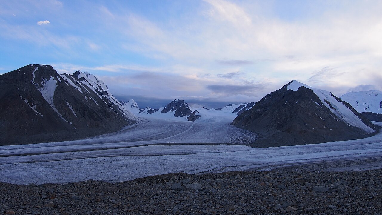 Potanin Glacier 冰河